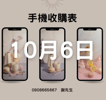 台南 iPhone 收購實體店面【最新收購報價表】2025/10/6立即詢價：0908-665-667（謝老闆）